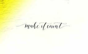 Make It Count