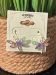Multi-Color Dragonfly Earrings
