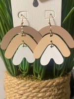 Retro Arch Drop Earrings