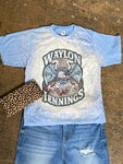 Waylon Jennings Bleached T-Shirt